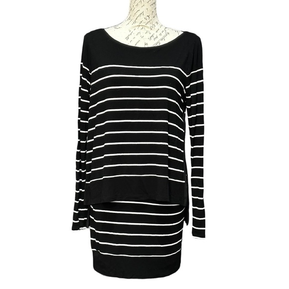 WHBM Layered Mini Dress Size Medium - Picture 1 of 8